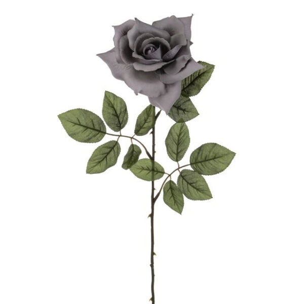 Rose Stem Grey 63 cm