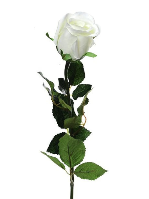 Artificial Prize Rose Buds Cream 64 cm