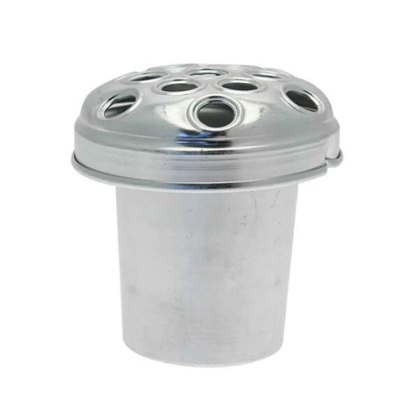 Grave Container Silver 4.5 inch